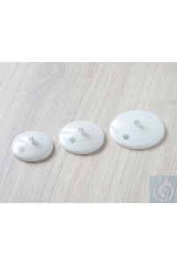 8Articles like: Porcelain lid for melting crucibles, D1 30 x D2 34 mm, DIN 12 904 Porcelain...